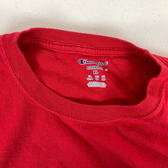 Champion Red Rutgers Short Sleeve Tee - Picture 5 of 5
